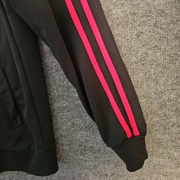 Marvel Mad Engine X-Men Black Jacket Full Zip Red Stripe Sz. 21.5" x 28.5" - Picture 9 of 9